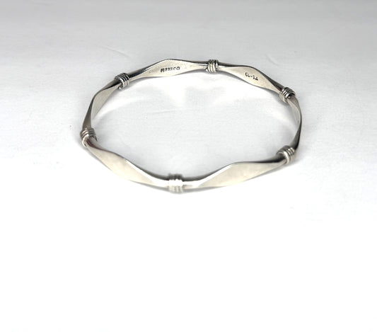 Vintage Silver TS 79 Bangle made in Mexico