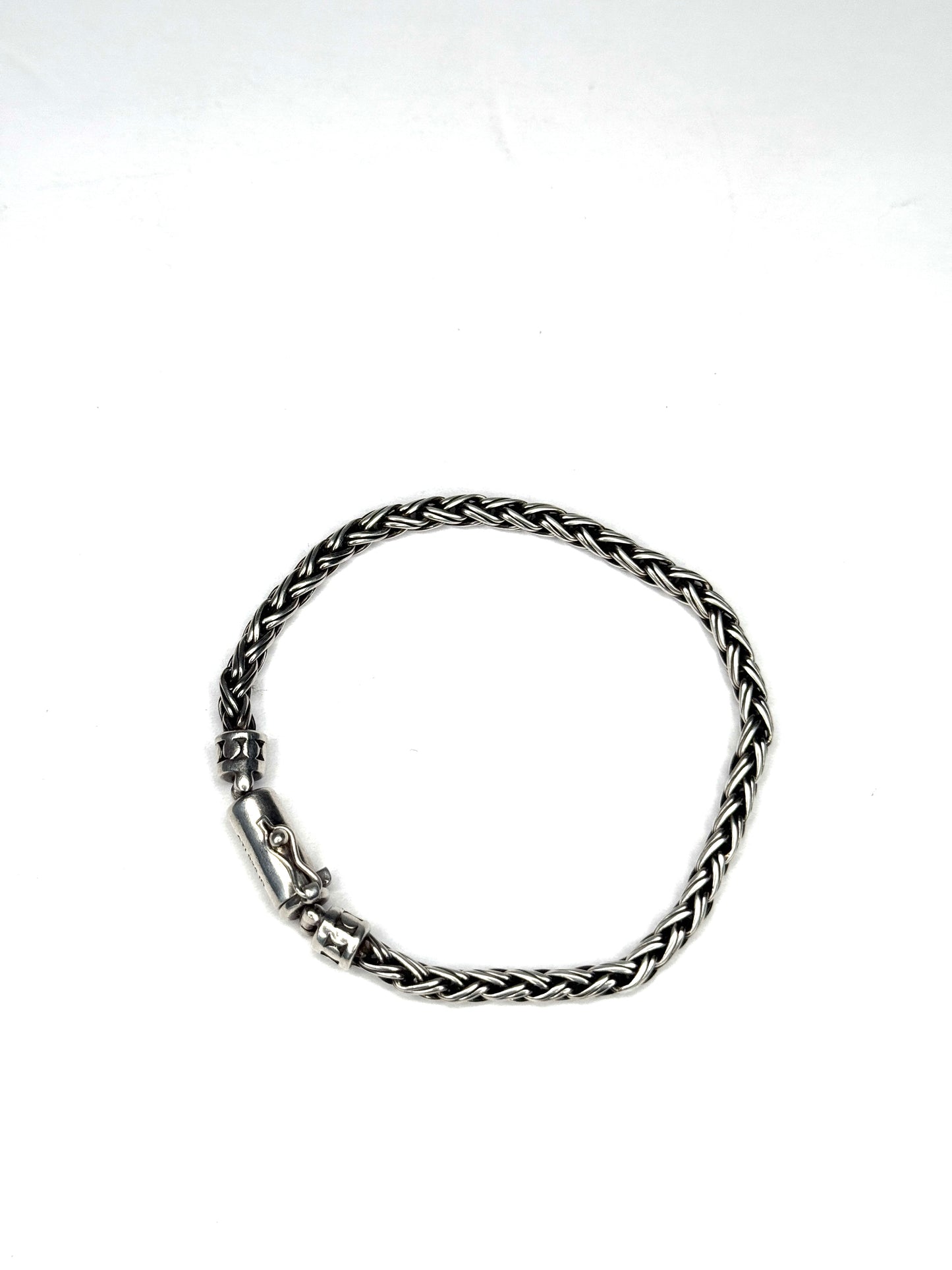 ATI ID Sterling Silver Woven Bracelet