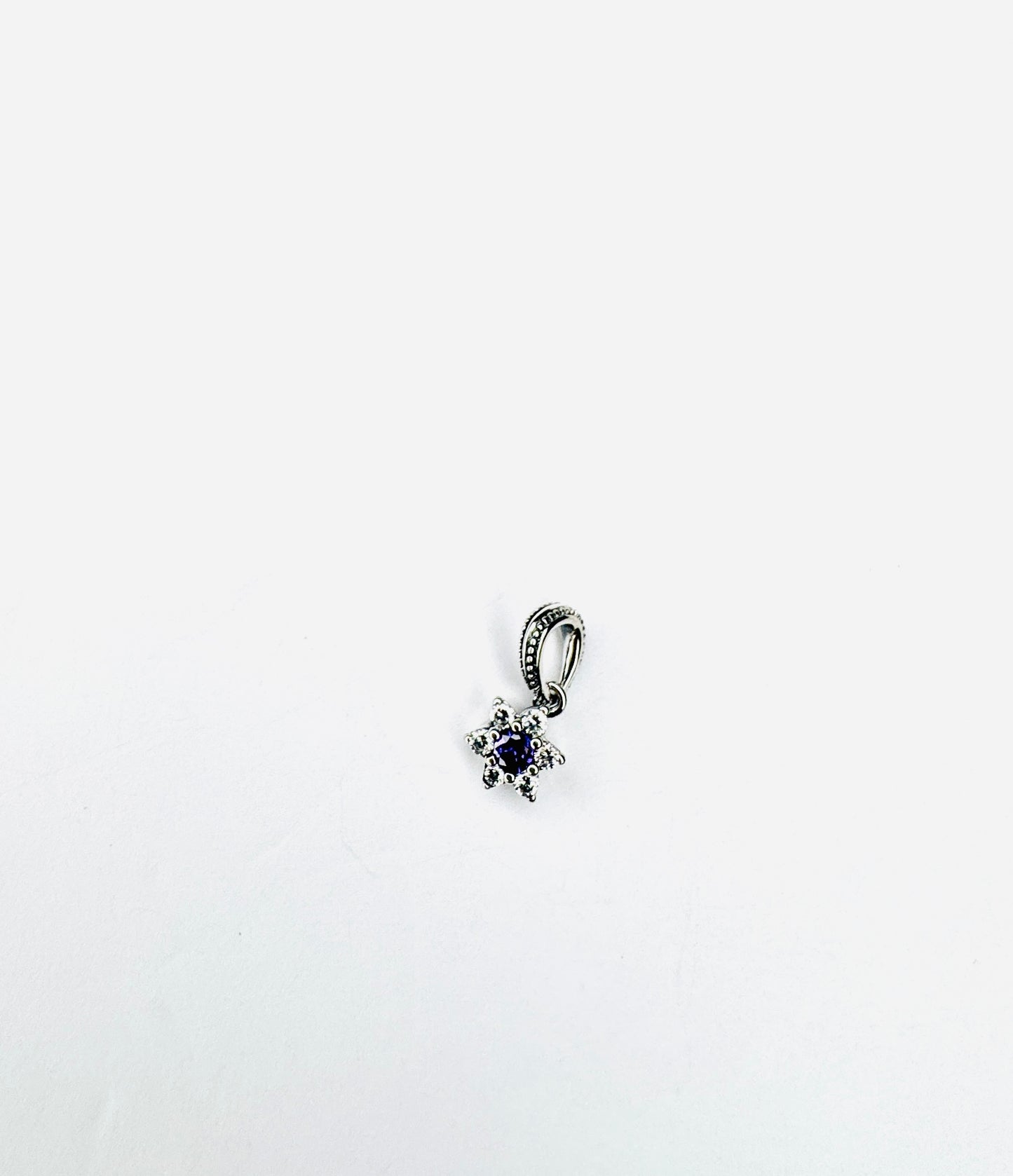 Pandora Forget Me Not Flower Dangle Charm