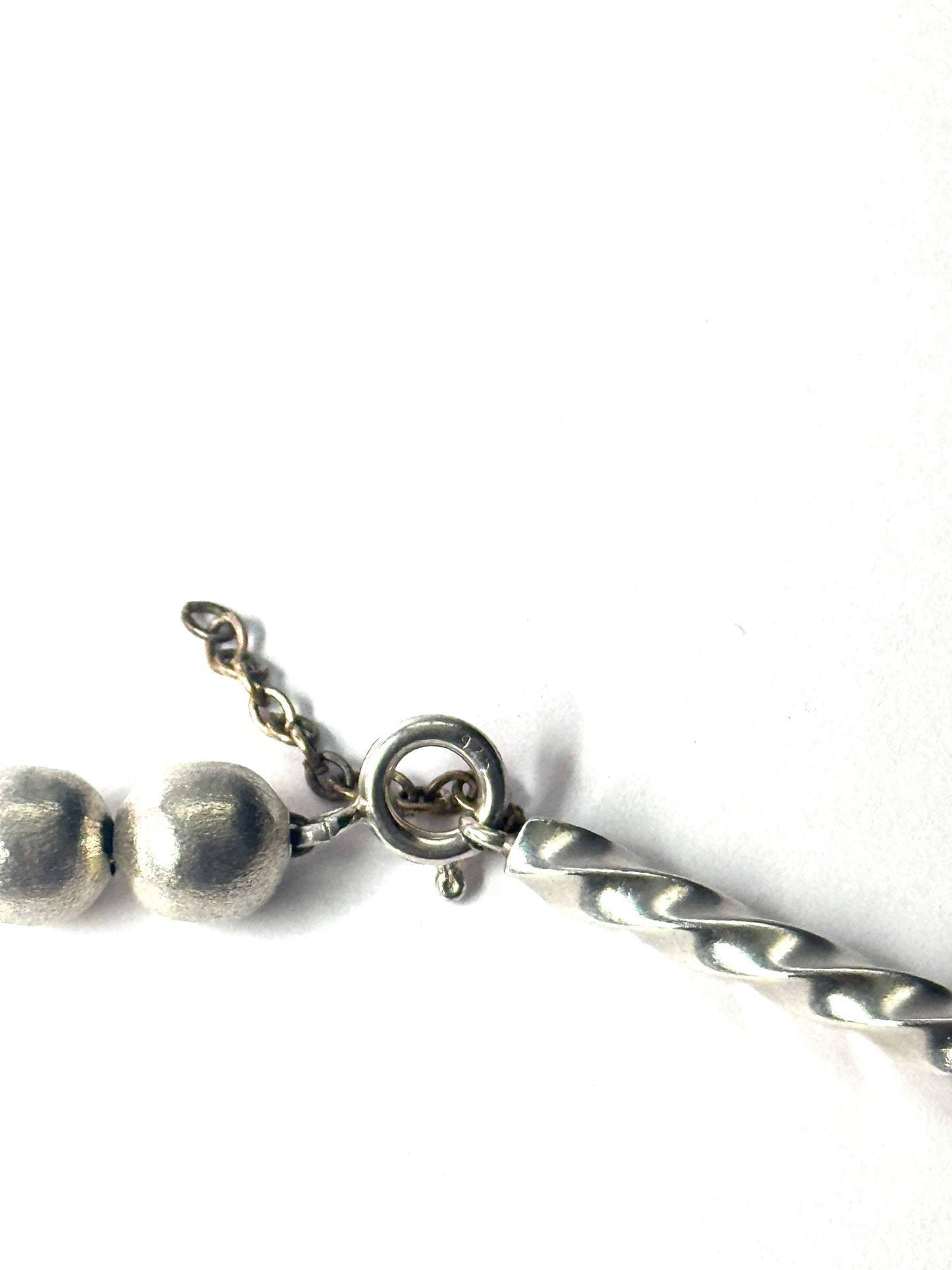 925 Sterling Silver shimmer ball beaded Bracelet