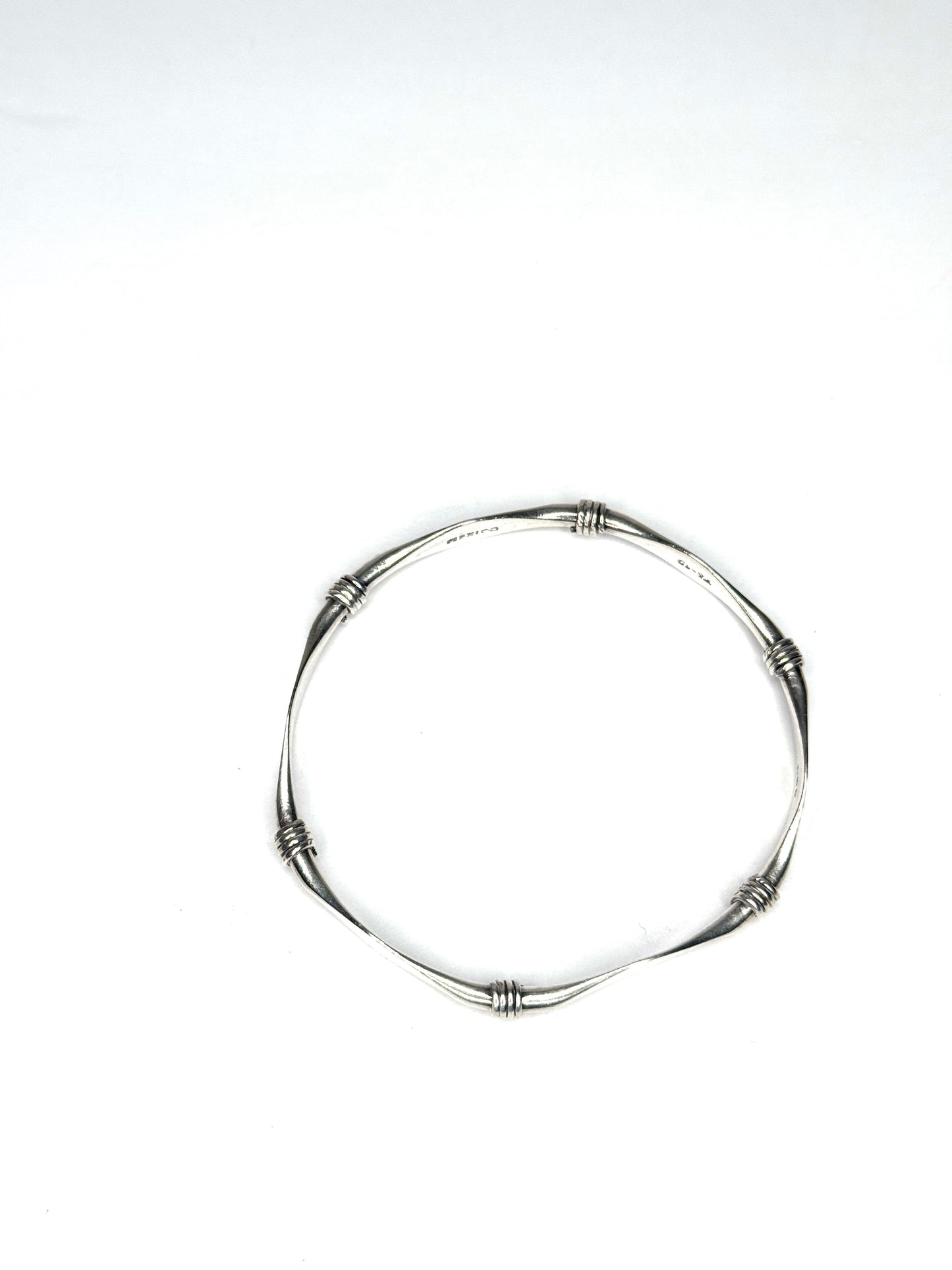 Vintage Silver TS 79 Bangle made in Mexico