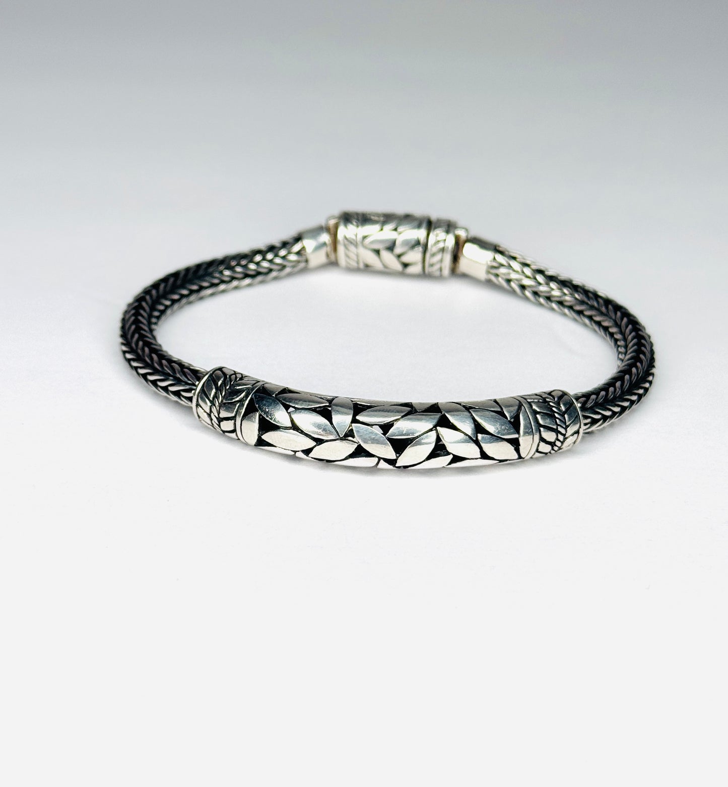 Annika Witt ATI 925 Stamped Filigree Bracelet