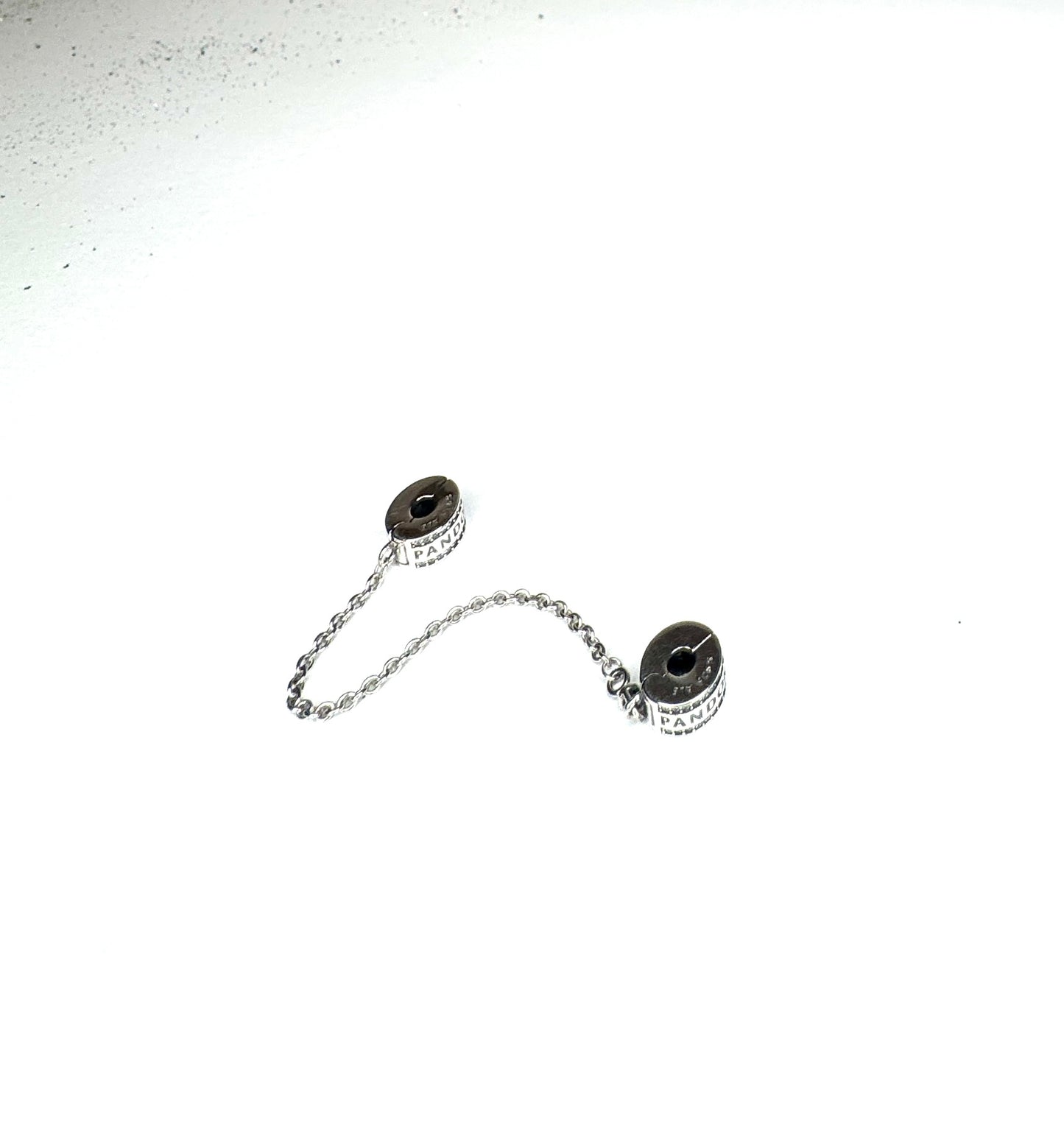 Pandora Logo Safety Chain Clip Charm