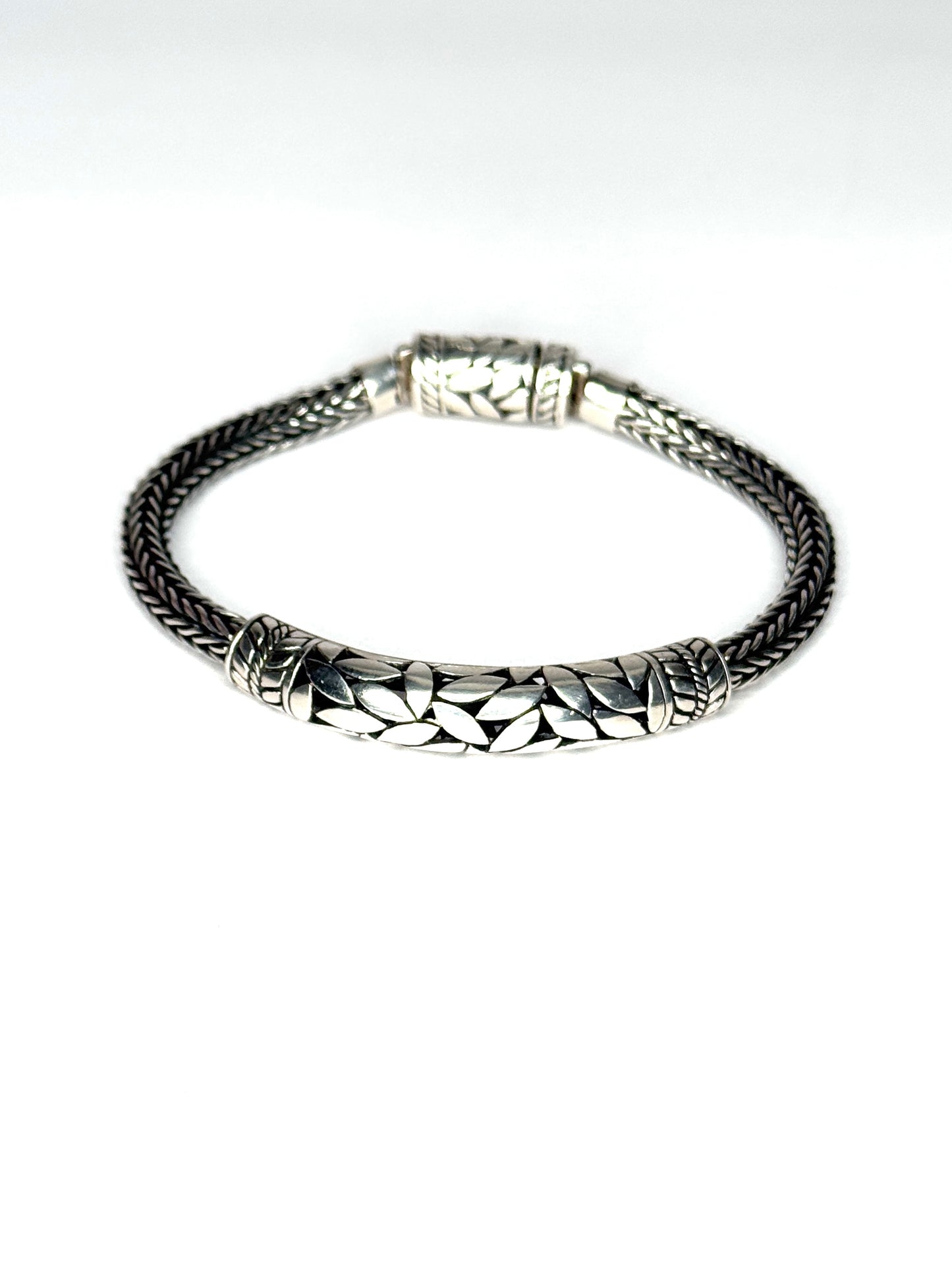 Annika Witt ATI 925 Stamped Filigree Bracelet